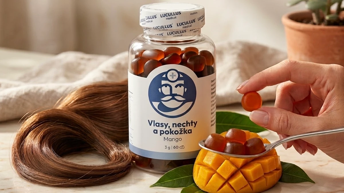 Hair, nails and skin – detailová fotka produktu